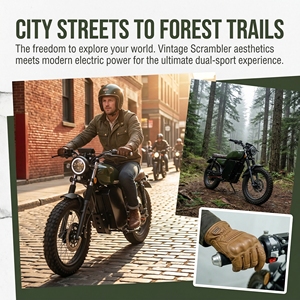 Motocicleta Eléctrica Todoterreno para Adultos, Alto Torque, Alta Velocidad, para el Mercado Estadounidense - Product Image 2