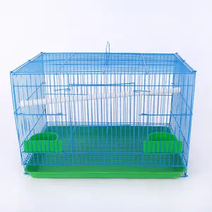 Jaula de alambre de hierro para cría de mascotas, jaula para pájaros, conejo, Paloma, Popular