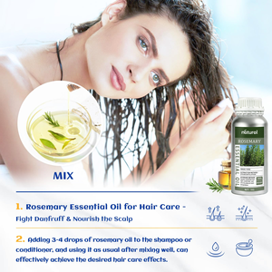 Natural Organic Rosemary Essential Oil Hair Growth Serum Hair <strong>Regeneration</strong> Treatment <strong>Scalp</strong> Care Massage <strong>Scalp</strong> Hair Care Oil - Product Image 4