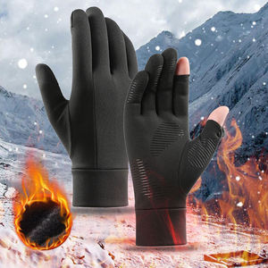 Flexible Grip Flip Finger <b>Gloves</b> Palm Anti Slip Compression <b>Gloves</b> Winter <b>Sports</b> Touchscreen Winter Exposed Fingers <b>Sport</b> <b>Gloves</b> - Product Image 2
