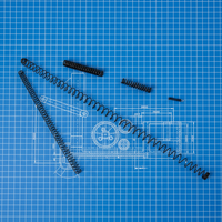 Ressort de compression de précision en acier inoxydable fabriqué sur mesure en usine - Différents types de ressorts C55 Chine pour ressort de carabine à air comprimé