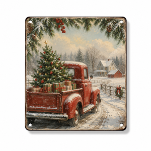 Letrero Metálico Personalizado <span class=keywords><strong>de</strong></span> Fábrica con Diseño <span class=keywords><strong>de</strong></span> Santa Claus, 8x12 Pulgadas, Decoración <span class=keywords><strong>de</strong></span> Pared Navideña Vintage, Póster Retro para Hogar, Bar, <span class=keywords><strong>Cocina</strong></span>, Regalo - Product Image 1