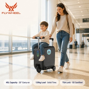 Maleta Eléctrica para Niños con Batería de Litio de 4.5Ah, Puerto USB, Carcasa Rígida de ABS y PC, MSDS Disponible para Terminales de Aeropuerto - Product Image 1