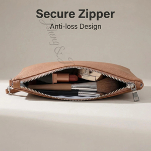Bolsa de Maquillaje de Cuero PU con Diseño de Oso Adorable, Cierre Seguro, Duradera, Ecológica, Gran Capacidad, para Mujeres, Viajes, para Pañales - Product Image 3