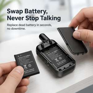 Radio PoC 4G LTE XUNLIBAO al por Mayor, Modelo D8, 67.5g, Mini Walkie Talkie Portátil de Bolsillo con Batería Extraíble, USB Tipo-C, Largo Alcance - Product Image 3
