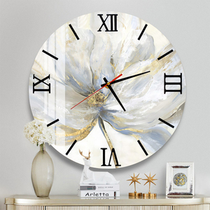 Dm732 lớn Roman số đồng hồ Silicon khuôn Đồng hồ nhà thiết kế trang trí Silicone khuôn mẫu cho bê tông - Product Image 2