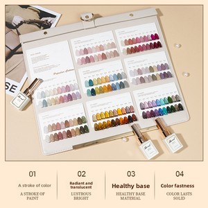 Set de Esmalte de Uñas en Gel HEMA Free Ecológico e Impermeable, 120 Colores, Venta al Por Mayor, Logotipo Personalizado, Efecto Ojo de Gato, Cromo, 15ml, para Salón de Belleza - Product Image 3