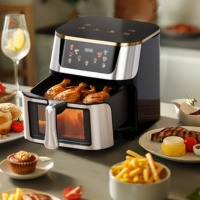 Friteuse à air ODM haute puissance 1400W antiadhésive et facile à nettoyer pour la cuisson et la friture domestiques