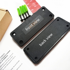 Support magnétique pour couteaux de cuisine avec revêtement en caoutchouc, <span class=keywords><strong>adhésif</strong></span> 3M, sans perçage, rangement - Product Image 1