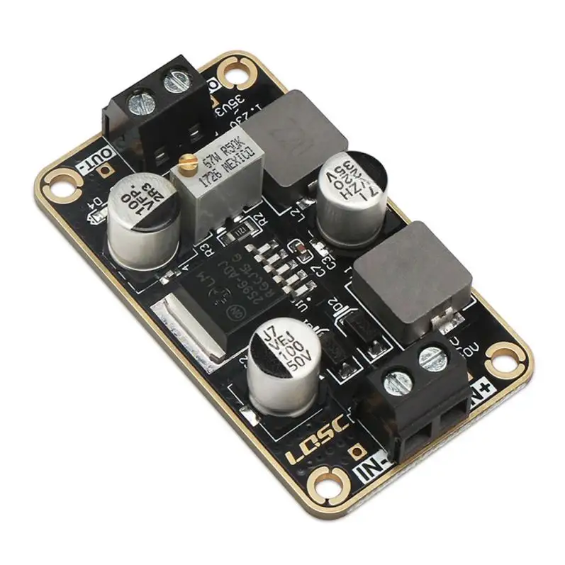 LM2596-ADJ Buck Converter Voltage Regulator DC 3 V-40 V 24V Step-Down naar DC 1.23V -37V 5V 9V 12V Volt Reducer Board 3A Voeding