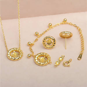 Set de Cadena y Soporte para Pendientes de Perlas DIY, para Perlas de 6.5-7mm, Accesorios de Joyería Sencillos-5596 - Product Image 1