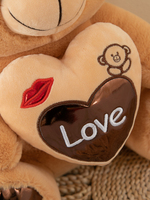 Styles les plus populaires : Ours en peluche doux, jouet en peluche pour la Saint-Valentin et la fête des mères, peluche
