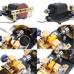 Máquinas perforadoras de perlas semiautomáticas de alta potencia, equipo de rectificado de engranajes de motor, herramientas para joyería de coral, ámbar y piedra, mini perforadora de perlas semiautomática - Product Image 4