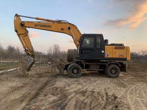รถขุดไฮดรอลิกฮุนได 210w-7 ของแท้จากเกาหลี ราคาถูก มีสินค้าในสต็อก รถขุด 21 ตัน ฮุนได r210 Excavadora R210w-7 คุณภาพสูง - Product Image 4