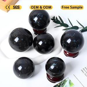 Whosale Price Bulk Natural Healing <b>Crystal</b> High Quality Hand Polished Garnet Firework Sphere <b>Balls</b> - Product Image 1