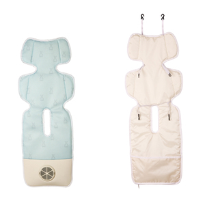 Anjuny làm mát thoáng khí <span class=keywords><strong>3D</strong></span> lưới Mat cotton Xe ghế bìa cho trẻ sơ sinh xe đẩy trong thời tiết nóng bé băng lụa ghế lót - Product Image 2