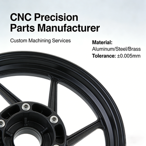 High-Quality Aluminum CNC <b>Casting</b> Custom Size Alloy Electric Scooter Motorcycle Aluminum Alloy Wheel Hub Wheel Rim No MOQ - Product Image 1