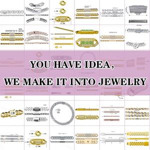 Цепочка из муассанита 16 мм, 18 мм, кубинское плетение, на заказ, в стиле хип-хоп, из серебра 925 пробы, с муассанитами VVS, имитация бриллиантов, кубинская цепь - Product Image 5