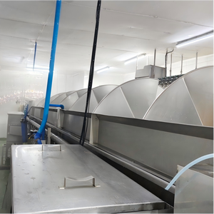 เครื่องทำความเย็นแบบสกรูสำหรับเนื้อสัตว์ Meridian Poultry Spiral Pre-Chiller พร้อมมอเตอร์ AC ปรับความเร็วได้ 500-10000 ชิ้นต่อชั่วโมง สำหรับการทำความเย็นซากสัตว์ - Product Image 4
