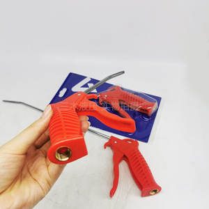Artac Air <b>Duster</b> Gun AGB AGBL AGR AGRL Red Blue Short Long Nozzle Stainless Steel Manual Blower Plastic Grip - Product Image 1