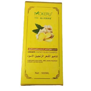 Tinta per Capelli Naturale allo Zenzero MOKERU, Shampoo Colorante Permanente Nero per Uomo e Donna, Vendita all'Ingrosso e Dropshipping - Product Image 1
