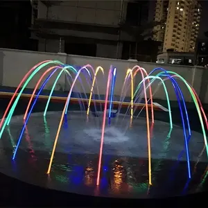 Easy Installation Outdoor Laminar Jumping Jets Water Fountain