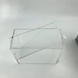Thiết kế mới từ trò chơi thẻ bảo vệ acrylic hiển thị trường Hợp Thẻ lưu trữ hộp costom Acrylic hiển thị hộp - Product Image 5