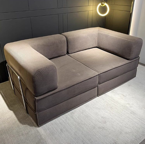 Sofá de Tres Plazas de Espuma Comprimida, Embalaje al Vacío, Soporte Ergonómico para el Hogar y la Oficina - Product Image 3