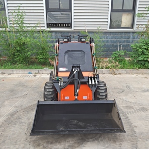 Lớn xô loader 23 HP điện lớn chất lượng hàng đầu nhỏ Crawler Mini Skid Steer lật Ht380 Bánh Xe Tải - Product Image 6