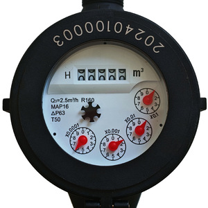 Nylon Plastic Multi Jet Water Meter DN15 To DN50 Threaded Connection IP65 Protection Dry Type - Product Image 3