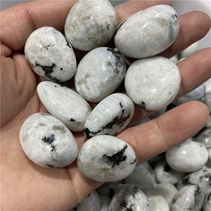 Cầu Vồng Tự Nhiên Moonstone Tumbled Đá Cao Đánh Bóng Moonstone Pha Lê Sỏi Đá Bán Buôn - Product Image 4