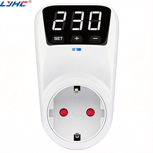 อุปกรณ์ป้องกันไฟกระชากกำลังสูง 3680W พร้อมฟังก์ชันหน่วงเวลาอัจฉริยะ - หน้าจอดิจิตอลพร้อมระบบฟื้นฟูอัตโนมัติสำหรับการดูแลตู้เย็น - Product Image 6