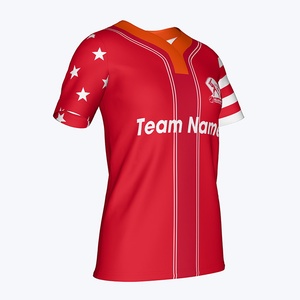 <span class=keywords><strong>Camiseta</strong></span> de Béisbol Bordada al por Mayor, Sublimada con Diseño Personalizado, Lisa, de Alta Calidad, Fabricada en China, para Jóvenes y Mujeres - Product Image 4