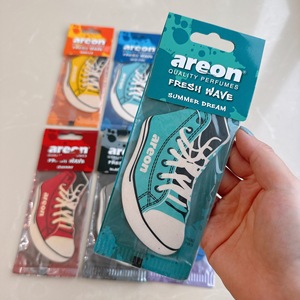 Pastilles parfumées Areon pour la maison et la voiture, design chaussure, élimination des odeurs, huile essentielle importée haute concentration - Product Image 3