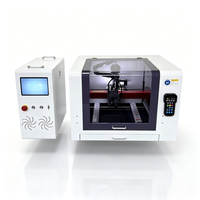 Mini Cortadora Láser de Fibra CNC Digital Automática Portátil de Escritorio 4040, 400*400mm, para Fabricantes DIY - Corte de Metal y Láminas Metálicas