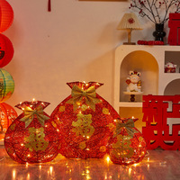 Ornements du Nouvel An chinois, du Festival du Printemps et du Festival Qixi, pour la décoration de centres commerciaux, hôtels, maisons, bars, fêtes et salles d'exposition, et pour les mariages chinois et la prospérité. Prêt à expédier (RTS)