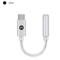 Adaptador de Decodificación de Audio Digital JCALLY JM12 DAC, Amplificador de Auriculares, Tipo-C a 35mm, Plástico Portátil, KT02H20