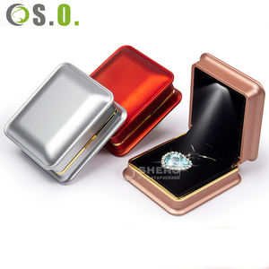 Caja de Joyería con Luz LED Personalizada con Logotipo, Juego de Cajas para Collar, Anillo y Pulsera, Empaque de Joyería con Luz LED Personalizada - Product Image 4