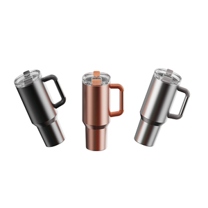 Cách nhiệt uống <span class=keywords><strong>cup</strong></span> đôi tường thép không gỉ chân không cách nhiệt Mug Xách Tay Xe 40oz Tumbler với xử lý - Product Image 2