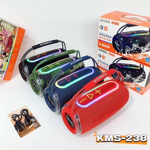<span class=keywords><strong>Altavoz</strong></span> Portátil Original <span class=keywords><strong>KIMISO</strong></span> KMS-238 Estéreo Hifi Boombox con Woofer Inalámbrico, Compatible con BT, USB, TF, FM, AUX y TWS - Product Image 6