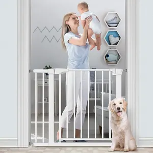 Barrière de sécurité rétractable pour bébés, 10 pièces, vente directe d'usine, portes de sécurité pour enfants