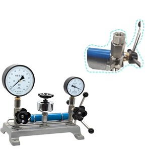 Bomba Hidráulica Yw-60 de 0-60mpa para Calibración de Grado Laboratorio con Manómetro Calibrador - Product Image 1