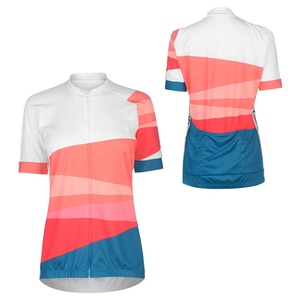 เสื้อเจอร์ซีย์ผ้าโพลีเอสเตอร์ 100% ระบายอากาศได้ดี ยืดได้สี่ทิศทาง ป้องกันแบคทีเรีย เป็นมิตรต่อสิ่งแวดล้อม พิมพ์ลายแบบซับลิเมชั่นตามสั่ง ขายดีที่สุด - Product Image 2