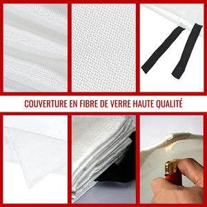 Excellente offre grande couverture anti-feu 120x180cm bouclier étendu et infaillible sécurité d'atelier de cuisine commerciale pour la vente à l'exportation - Product Image 3