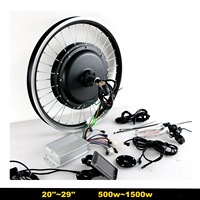1500W 2000W 3000w moyeu moteur Kit de vélo électrique Ebike avec batterie au Lithium en option moteur de vélo électrique Kit de Conversion de vélo électrique