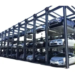 elevador de 4 postes garage hoist para coche narrow hydraulic cylinder for 4 post lift car parking lift system price