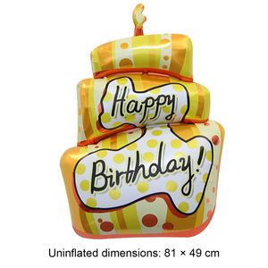 Palloncini a Tema Pasticceria, Simpatici Palloncini in Foil a Forma di Toast e Torta di Compleanno per Feste Brunch e Decorazioni in Stile Caffetteria - Product Image 6