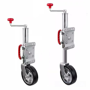 <span class=keywords><strong>Rueda</strong></span> <span class=keywords><strong>Jockey</strong></span> de acero de 8 pulgadas, Columpio de goma sólida de 700KG, <span class=keywords><strong>caravana</strong></span>, RV, barco, remolque, piezas de gato, nueva condición, enchufe de remolque de soldadura - Product Image 5