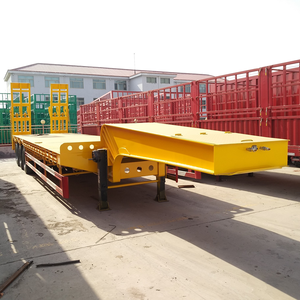 Fabricante de Semirremolques de Plataforma Baja de 6 Ejes, Camión de Transporte de Plataforma Baja, Remolque de Plataforma Baja en Venta - Product Image 1