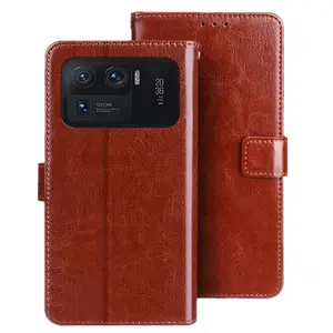 PU Leather Case Cover for Xiaomi Mi 11 Ultra Flip Book Wallet Cases